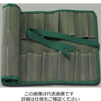 エスコ 9本組 薄口ショートハンドルスパナセット(共回り止め) EA615AS-100 1セット（直送品）