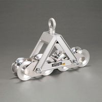 エスコ 800x240x625mm 吊車 EA631EB-12 1個（直送品）