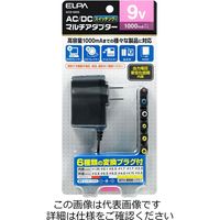 エスコ DC 9V ACアダプター EA812JP-14 1セット(3個)（直送品）
