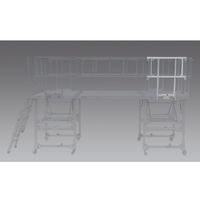 エスコ [EA905DFー101/111用] 補助手すり EA905DF-103 1台（直送品）