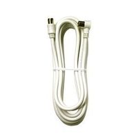 エスコ 2.0m テレビ接続ケーブル EA940PL-12A 1セット(3本:1本×3個)（直送品）