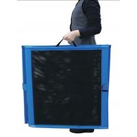 エスコ 600x600x700mm/250L ダストボックス(折畳式) EA995AA-381 1個（直送品）