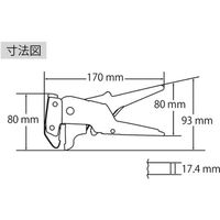 ロブテックス ワイヤーストリッパー LS55 1丁