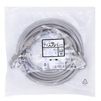 サンワサプライ エコディスプレイケーブル KC-ECV100K 1本（直送品）