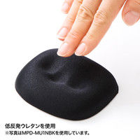 サンワサプライ 低反発リストレストミニ（ブルー） TOK-MU2NBL 1個（直送品）