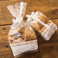 ヘッズ プチフラワーガゼットクリアバッグ-3 PF-OG3 1セット（1500枚：50枚×30パック）（直送品）