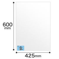 ヘッズ A2/OPP袋425mm×600mm(A2サイズ) A2 1セット(500枚:50枚×10パック)