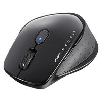 バッファロー　ワイヤレス(無線)マウス　NEOFIT(ネオフィット)マウス　ブルーLED式/5ボタン/静音タイプ　BSMBW510MBK　1個（直送品）