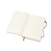 モレスキン 12カ月デイリーダイアリー スカーレットレッド/ソフトカバー/ラージ DSF212DC3Y22 1冊（直送品）