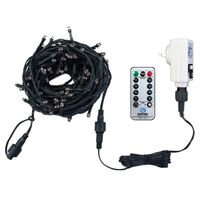 コロナ産業 ラスターライト100球 4色LED RTG100MIX 1個（直送品）