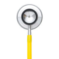 フォーカルコーポレーション FOCAL（フォーカル）　ダブルヘッド聴診器　FC-202　イエロー【医療・衛生・救急用品】 GS1-128（直送品）