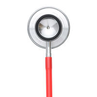 フォーカルコーポレーション FOCAL（フォーカル）　ダブルヘッド聴診器　FC-202　レッド【医療・衛生・救急用品】 GS1-128（直送品）