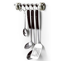 アスベル ポゼ 5連フックステンレス レバー式吸盤 4120 1セット(6個)（直送品）