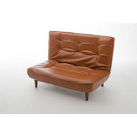 セルタン ハイバックソファ 2人掛 A40 PVC生地 幅1120mm キャメル A40ｐ-677CML 1台（直送品）