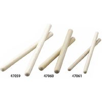 国産　ほおのき　太鼓バチ　2本　大 47059 1個 小柳産業（直送品）