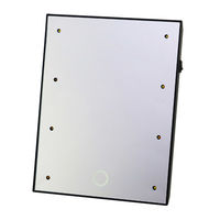 ヤマムラ ブライトニングミラータッチＳ YLD-06 BK  1セット(36個入）（直送品）