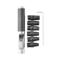 エスコ 1.0ー3.5mm/6本組 革ポンチ EA576HN-11 1セット(4本)（直送品）