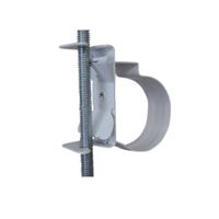 エスコ φ 48mm 配管全ネジ固定金具(シングル/バネ方式) EA440BZ-95 1セット(20個)（直送品）