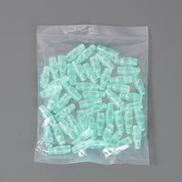 エスコ 0.85mm2 防水ギボシスリーブ(雄/50個) EA538RB-83 1セット(500個:50個×10袋)（直送品）