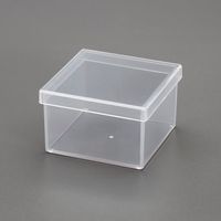エスコ 98x 61mm 持続性透明帯電防止ケース EA508FB-34 1セット(10個)（直送品）