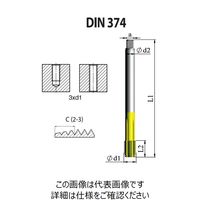DIN 高性能 転造タップ(UNF・インチ寸法・細目) 【FD1C1032UNF2X7X】 FD1C1032UNF2X7X（直送品）