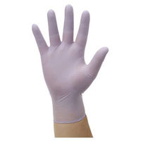 三興化学工業　エクセレントニトリル手袋 NBR-700　パウダーフリー　ラベンダー　Lサイズ　270140　1箱（100枚入）（使い捨てグローブ）（わけあり品）