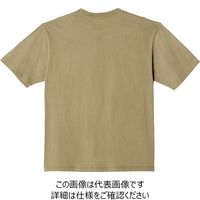 トムス 5.6オンスヘビーウエイトビッグTシャツ サンドカーキ M 00113-BCV-454-M 1セット(5枚)（直送品）