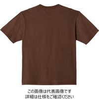 トムス 5.6オンスヘビーウエイトビッグTシャツ ダークブラウン XL 00113-BCV-453-XL 1セット(5枚)（直送品）
