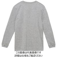 トムス 7.4オンススーパーヘビーウエイト長袖Tシャツ 杢グレー M 00149-HVL-003-M 1セット(2枚)（直送品）