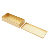 木具輪 金色紙貼箱　外寸235×98×H60ｍｍ　1CS/96個 SD199301-96 １箱(96個)（直送品）