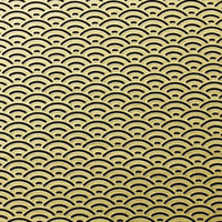 ヤマコー 真鍮・細密コースター 青海波 16275 1個（直送品）