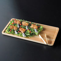 ヤマコー 杉・惣菜盆 特大 クリア 17184 1個（直送品）