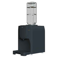 大進 卓上ウォーターサーバー(折りたたみ幅広トレー)チャコールグレー SY-108N 1台（直送品）