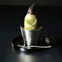 ヤマコー ステンレス槌目 ステージ盛器(マット)S 29146 1個（直送品）