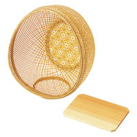 ヤマコー 竹まゆ料理篭 22257 1個（直送品）