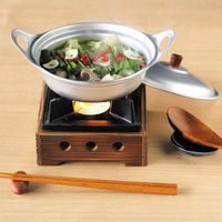 ヤマコー アルミ・ミニ寄せ鍋(蓋付) 08909 1個（直送品）