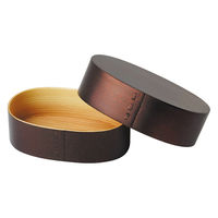 ヤマコー 強化塗装・わっぱ料理箱 (いぶし銅) 28125 1個（直送品）