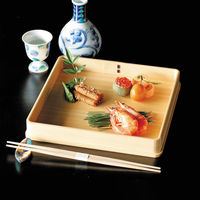 ヤマコー 桧 八寸皿 38215 1個（直送品）