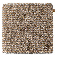 株式会社藤栄 もふ バスマット 正方形 60×60cm ごま MF-110 4545229162666 1枚（直送品）