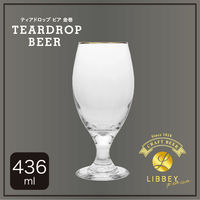 株式会社藤栄 リビープレミアム ティアドロップビア 436ml 金巻 LB-501 4545229166800 1個（直送品）