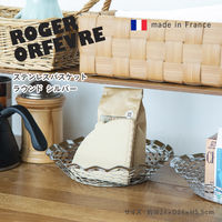 株式会社藤栄 ロジェ オルフェヴル ステンレスバスケット ラウンド シルバー 4545229167333 1枚（直送品）