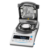 エー・アンド・デイ 加熱乾燥式水分計<一般校正付>《ひょう量71g最小表示0.001%~》 MS74A-00A00 1台（直送品）