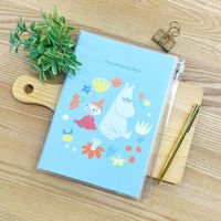 学研ステイフル シンプル家計簿 A5 ムーミン D10094 1セット(1冊×3)（直送品）