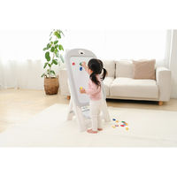 シンセーインターナショナル おもちゃ おえかきボード 室内 ホワイトボード グレー 404566 1個（直送品）