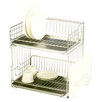 大木製作所 水切りラック 幅41cm 2段 412683 1個（直送品）