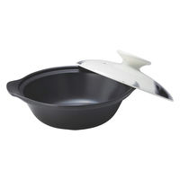 ミヤザキ食器 土鍋 6.5号 ガス火専用 Flow 直火軽量土鍋 412996 1個（直送品）