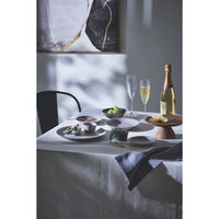 ミヤザキ食器 プレート 24cm ANGIE アンジー 磁器 マットグレー 415905 1個（直送品）