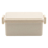 三好製作所 お弁当箱 GEL-COOL square M ジェラート 1段 400ml プレーンチョコ 423633 1個（直送品）