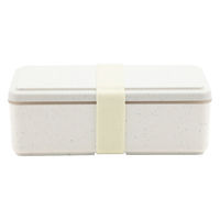 三好製作所 お弁当箱 GEL-COOL square L ジェラート 1段 500ml プレーンバニラ 423634 1個（直送品）