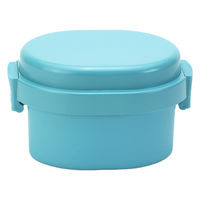 三好製作所 お弁当箱 GEL-COOL dome S 1段 300ml マカロンブルー 423752 1個（直送品）